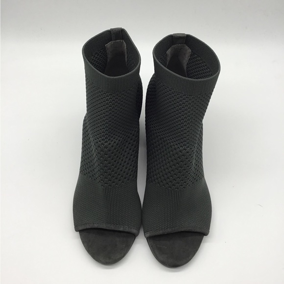 Eileen Fisher Croft Mesh Knit Open Toe Ankle Bootie - Picture 6 of 6